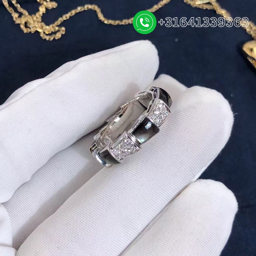 Bulgari-Serpenti-Viper-18-kt-white-gold-ring-set-with-grey-mother-of-pear-elements-and-pave-diamonds-AN857900