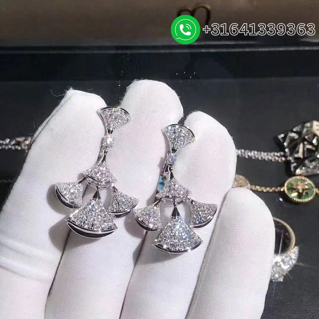 Bvlgari-18K-White-Gold-DIVAS-DREAM-Full-Pave-Diamonds-Earrings-352809-3