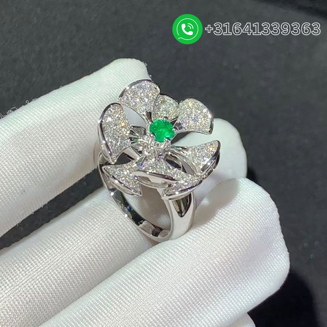 Bvlgari-18K-White-Gold-Emerald-and-Pave-Diamond-Diva-Dream-Ring-5