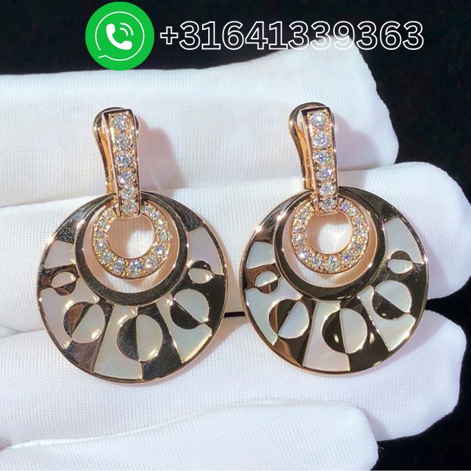 Bvlgari-18k-Rose-Gold-Diamond-Intarsio-Mother-of-Pearl-Earrings-OR855959-2