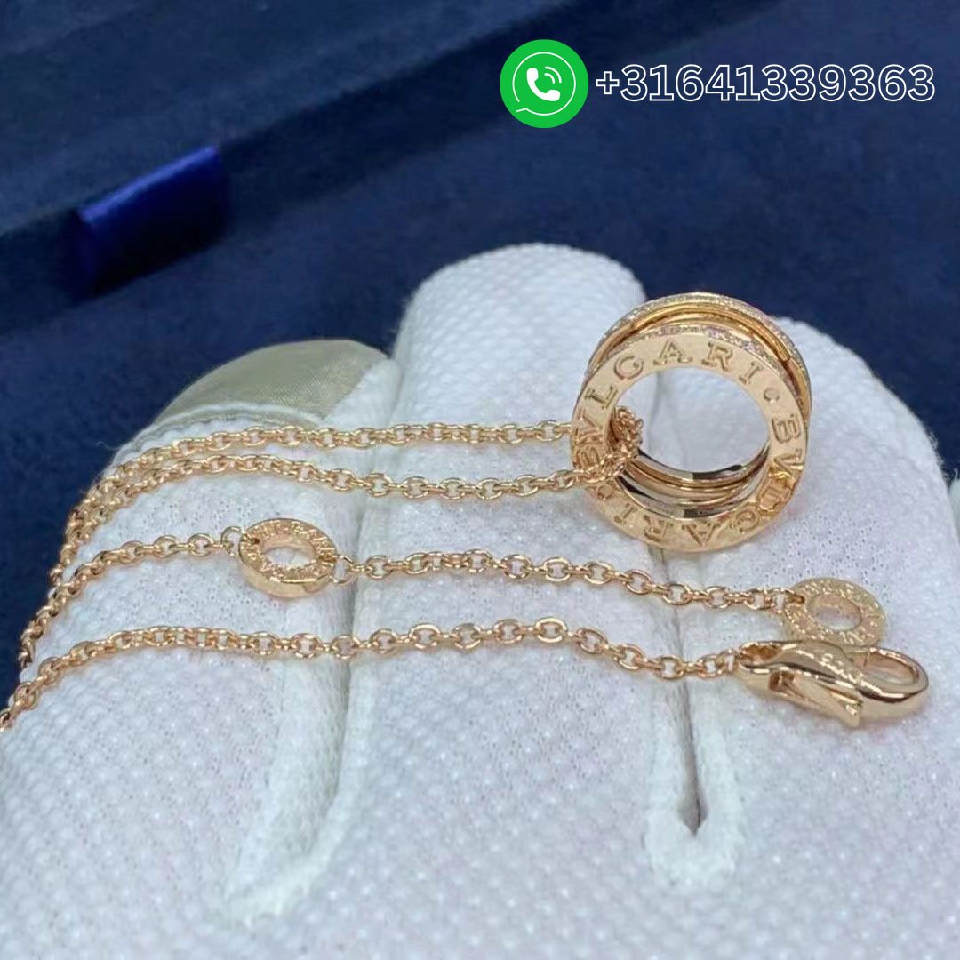 Bvlgari-B.zero1-18K-Rose-Gold-Necklace-Bghfdh