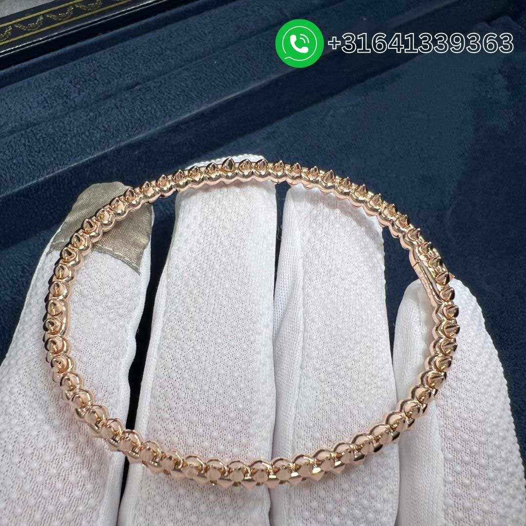 Cartier Clash De Cartier 6.4mm Small Model Bracelet in 18K Pink Gold B6065117 - Image 4