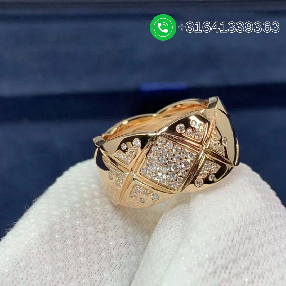 Chanel-Beige-Rose-Gold-Diamond-Coco-Crush-Ring-J11100