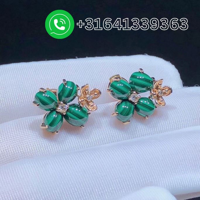 Chaumet-Hortensia-Jardins-18K-Pink-Gold-Malachite-Diamond-Earrings-083337