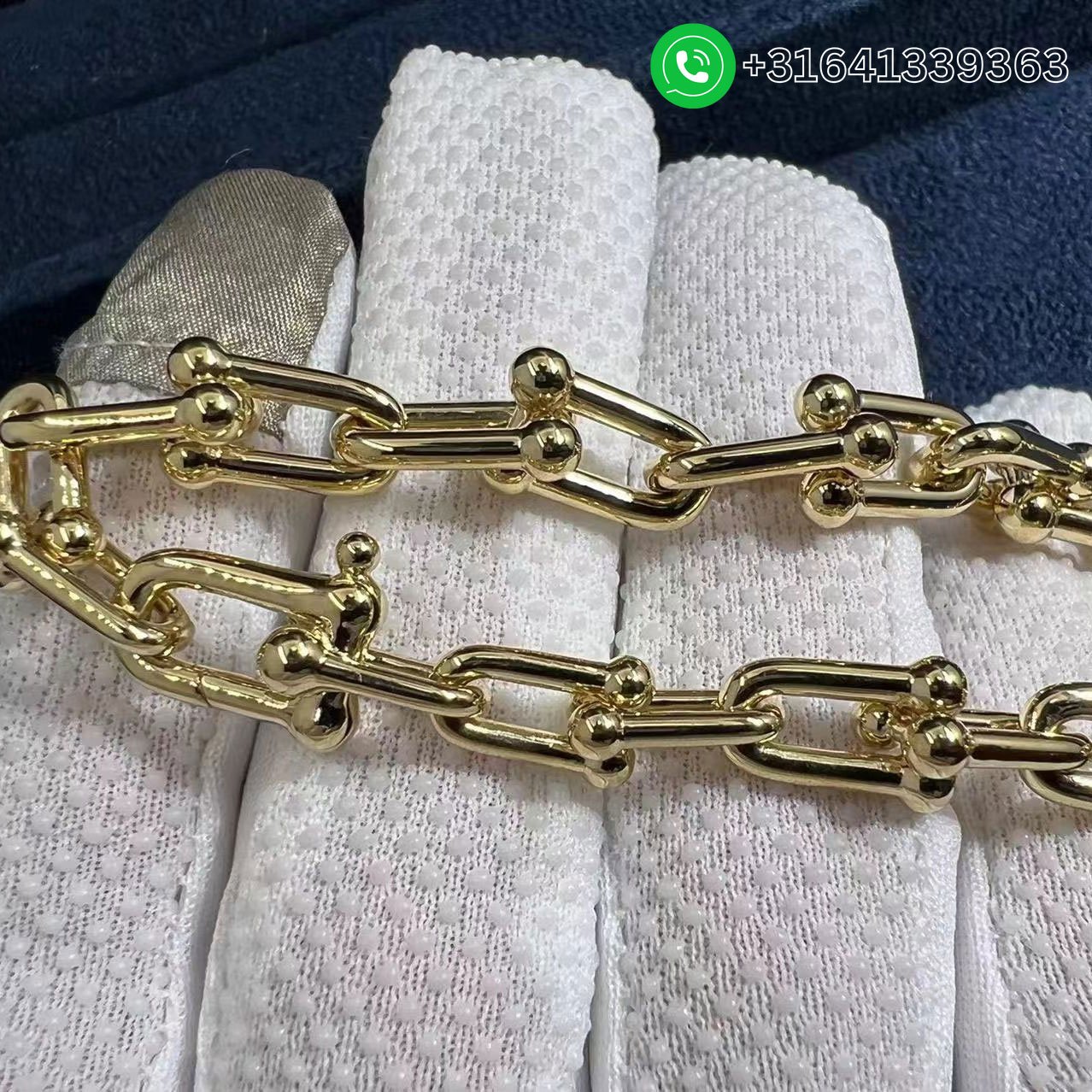 Tiffany & Co. HardWear Graduated Link 18K Yellow Gold Necklace - Image 6