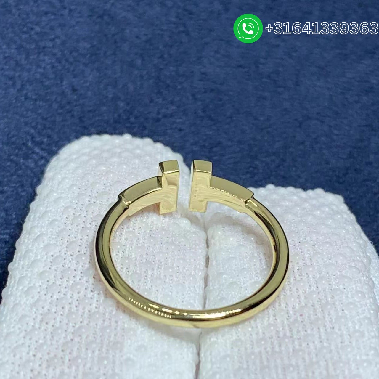 Tiffany T Square 18K Yellow Gold Ring - Image 5